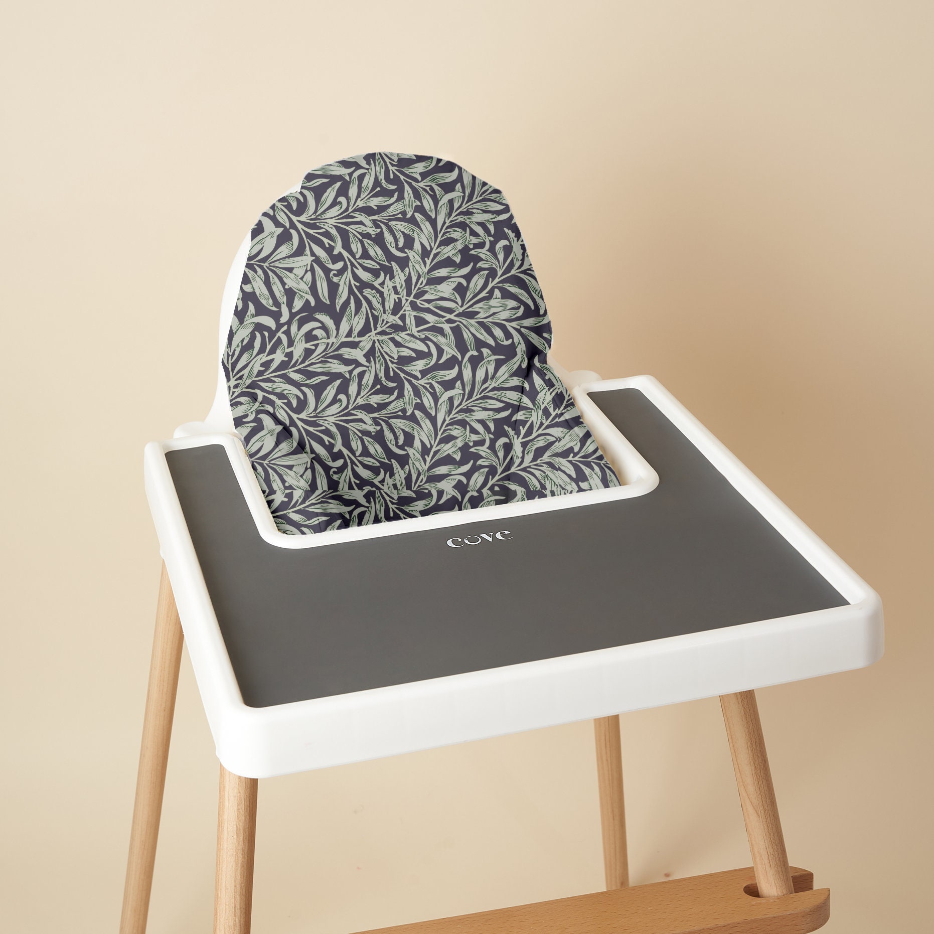 Highchair Seat Mothers Choice Breeze Highchair Dove Grey Wipeable
