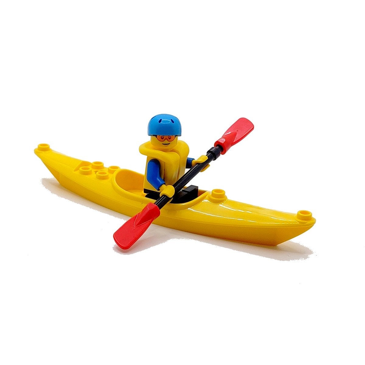 LEGO® Gelbes Kayak / Kanu Boot & Mann Männliche Minifigur Zug - Etsy.de