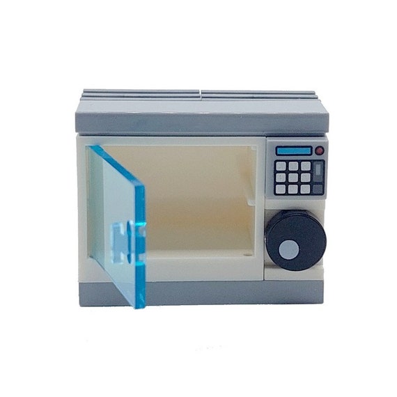 Forkortelse klap form LEGO® Microwave Oven Minifigure Scale Food Kitchen Cooking - Etsy