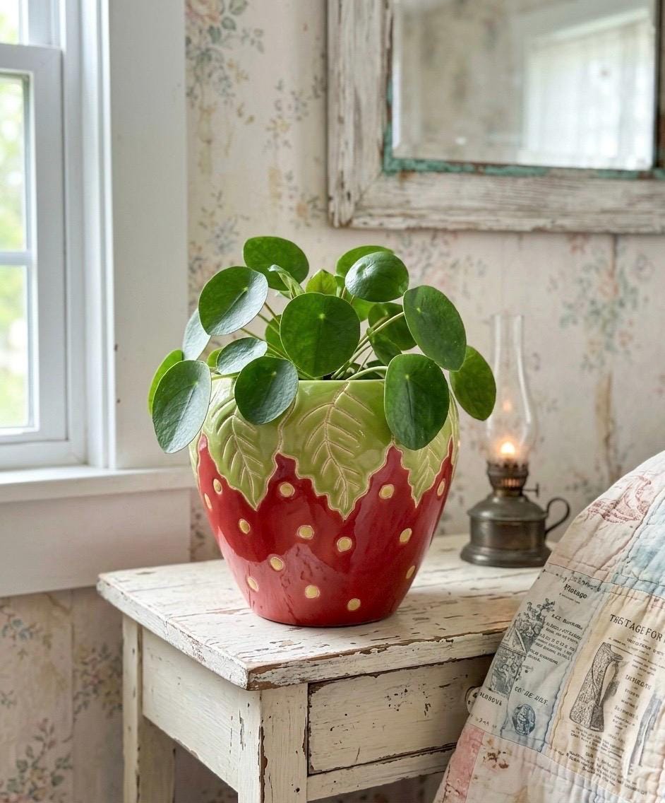 Ceramic Strawberry Planters - Etsy