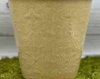 Catalina Beige Ceramic Planter Pot/ Planters and Pots/Birthday Gift/ Gift for her/Gift for him/Plant Lovers