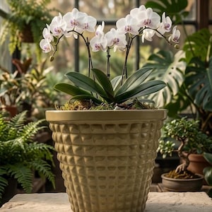 May include: A set of three ceramic mugs with a speckled, matte finish. The mugs are in shades of cream, light gray, and dark gray. Each mug has a simple, minimalist design, perfect for coffee or tea.