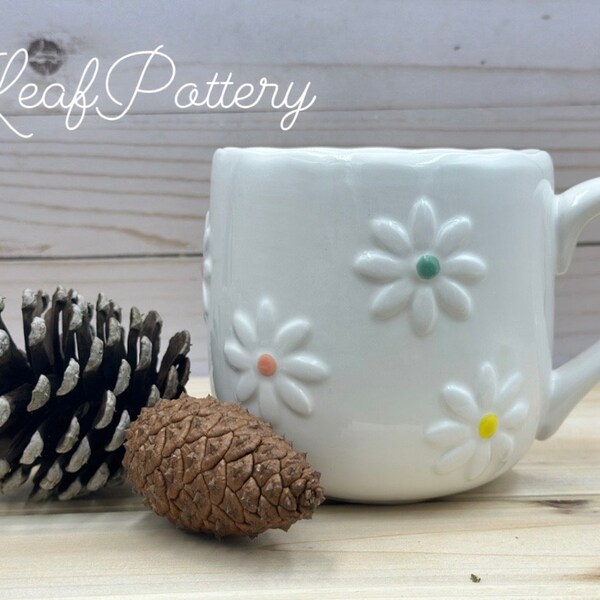 Daisy Mug Etsy