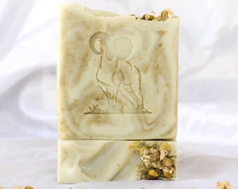 Calming Chamomile Soap - Soothing Soap - Calming Soap - Vegan Soap - Cold Process Soap -  Essential Oil Soap - Handmade Soap