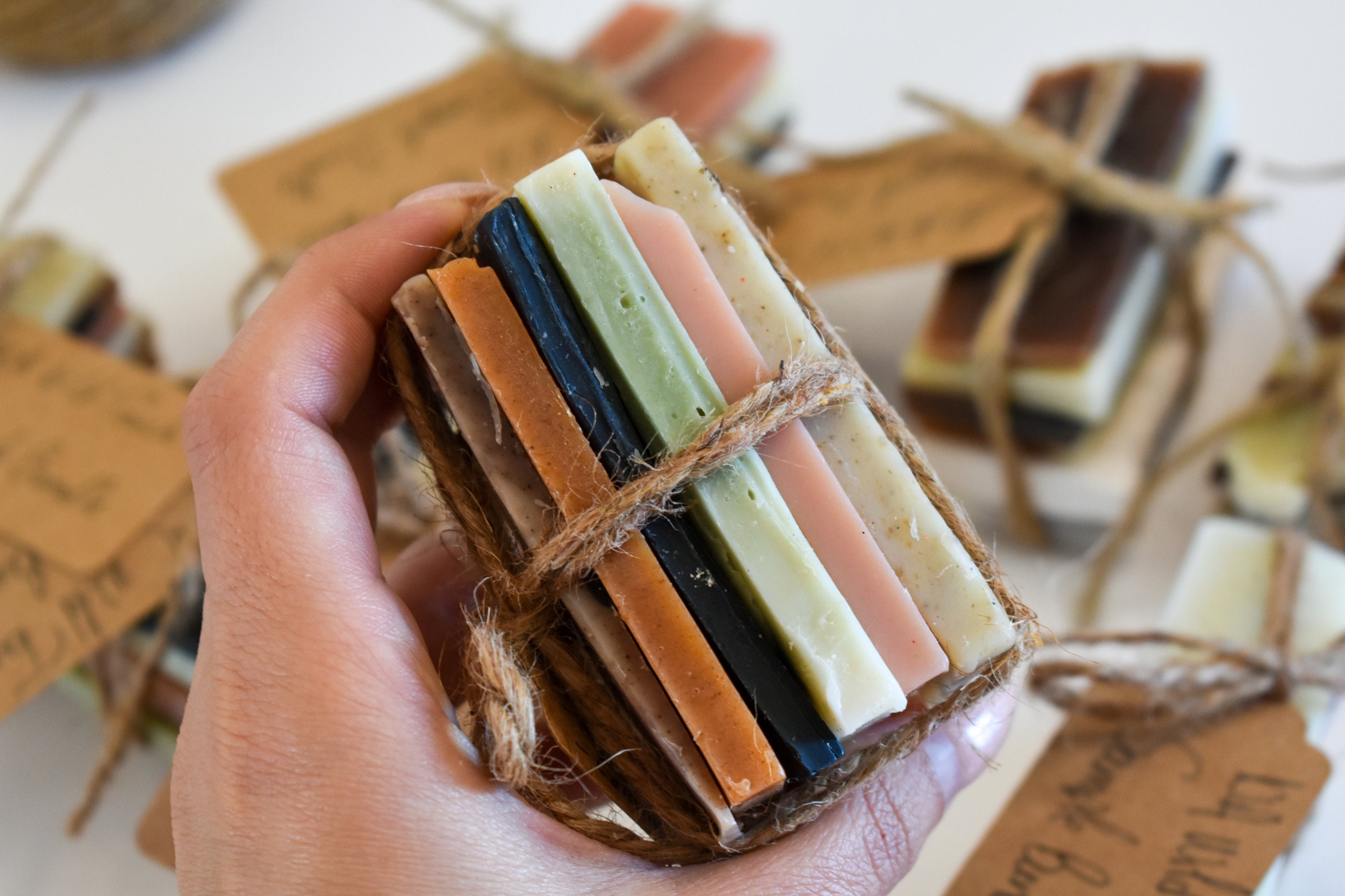 Handmade Vegan Soap Sample Bundle Cold Process Essential Oil Soaps Etsy handmade-vegan-soap-sample-bundle-cold-process-essential-oil-soaps-etsy