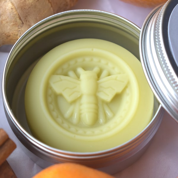 Tangerine Spice Lotion Bar - Moisturizing Bar- Solid Lotion - Beeswax Lotion Bar- Shea Butter Bar - Essential Oils - Handmade - Homemade