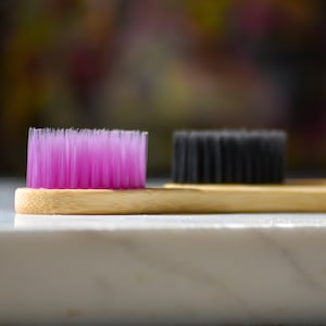 Eco Environmentally Friendly Bamboo Toothbrushes | Biodegradable  | Sustainable | Stylish Oral Care | Zero Waste  |  Natural Toothbrush