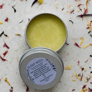 Sleep Well Balm: Aromatherapy with Lavender, Bergamot & Ylang Ylang