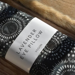 Therapeutic Weighted Pillow | Aromatherapy Eye Pillow | Sleep Remedy Pillow | Meditation Pillow | Organic Pillow | Relaxation Gift