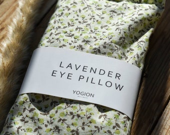 Therapeutic Weighted Pillow | Aromatherapy Eye Pillow | Sleep Remedy Pillow | Meditation Pillow | Organic Pillow | Relaxation Gift