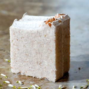 Lavender & Lemongrass Salt Bar  - Refreshing Soap - Spa Soap - Vegan Soap - Cold Process Soap -  Essential Oil Soap - Handmade Soap
