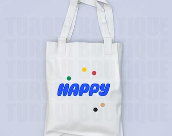 JIN HAPPY Vector Svg/png/ai, Vector Digital File for Cricut