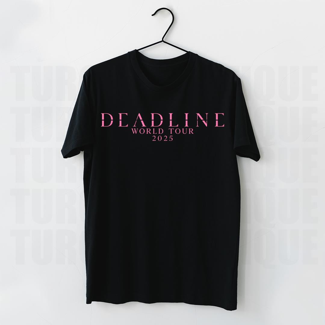 【ポップアップ限定品】BLACKPINK DEADLINE Tシャツ BLACKPINK DEADLINE WORLD TOUR Tシャツ Lサイズ - メルカリ