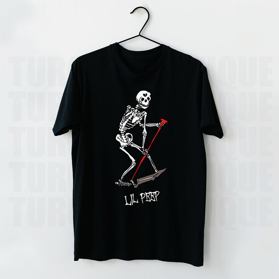 Lil Peep Skeleton Vector SVG/PNG/AI, Print T-shirt, Vector Digital