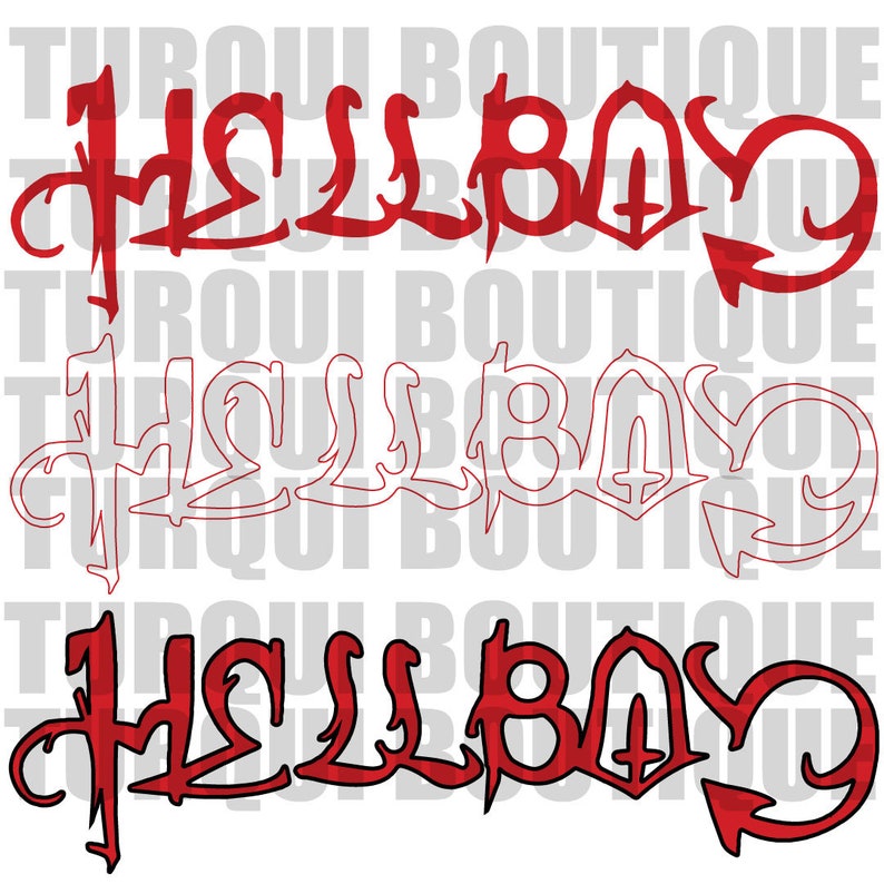 Download Lil Peep Hellboy Logo Vector SVG/PNG/AI Fall Guys Print | Etsy