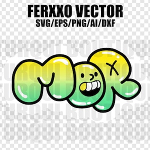 Ferxxo Mor Vector SVG/PNG/AI, Vector Digital File for Cricut, Design Feid Karol G