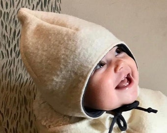 Cappello neonato lana | Etsy Italia