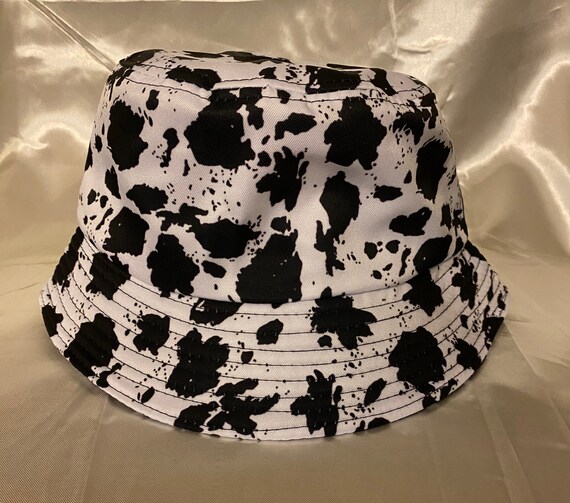 Black Splatter Paint Bucket Hat | Etsy 