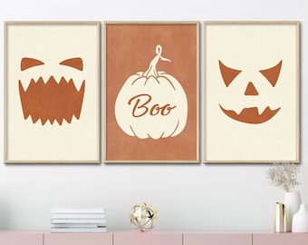 Halloween Printable, Halloween Poster, Halloween Wall Art Halloween Wall Decor Digital Download Art Minimalist Wall Art Halloween Art Prints