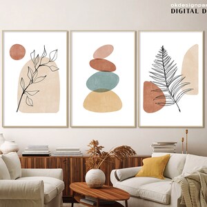 Minimalist Wall Art, Black and White, Botanical Prints, Floral Prints, Flower Home Decor, Minimalist Art, Flower Wall Art, Set of 3 Prints