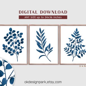Botanical Print, Printable Art, Botanical Wall Art, Watercolor Print ...