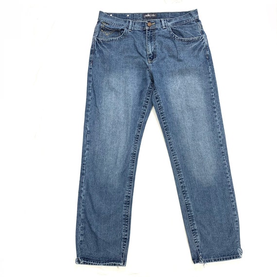 Vintage 1990s Pelle Pelle Jeans Size Waist 36 x L… - image 3