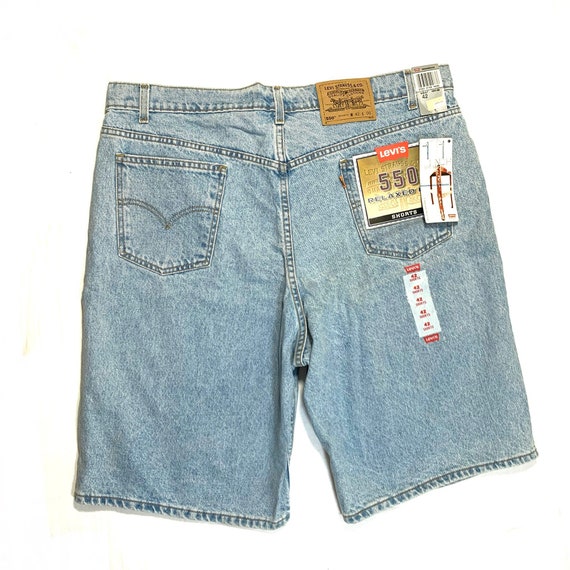 Levi's 550 Relaxed Fit Jean Shorts Orange Tab New With Tags Size 42 - Etsy