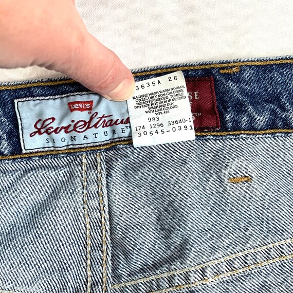 Levi’s 545 Loose Fit Jean Shorts Made in 1996 - image 8