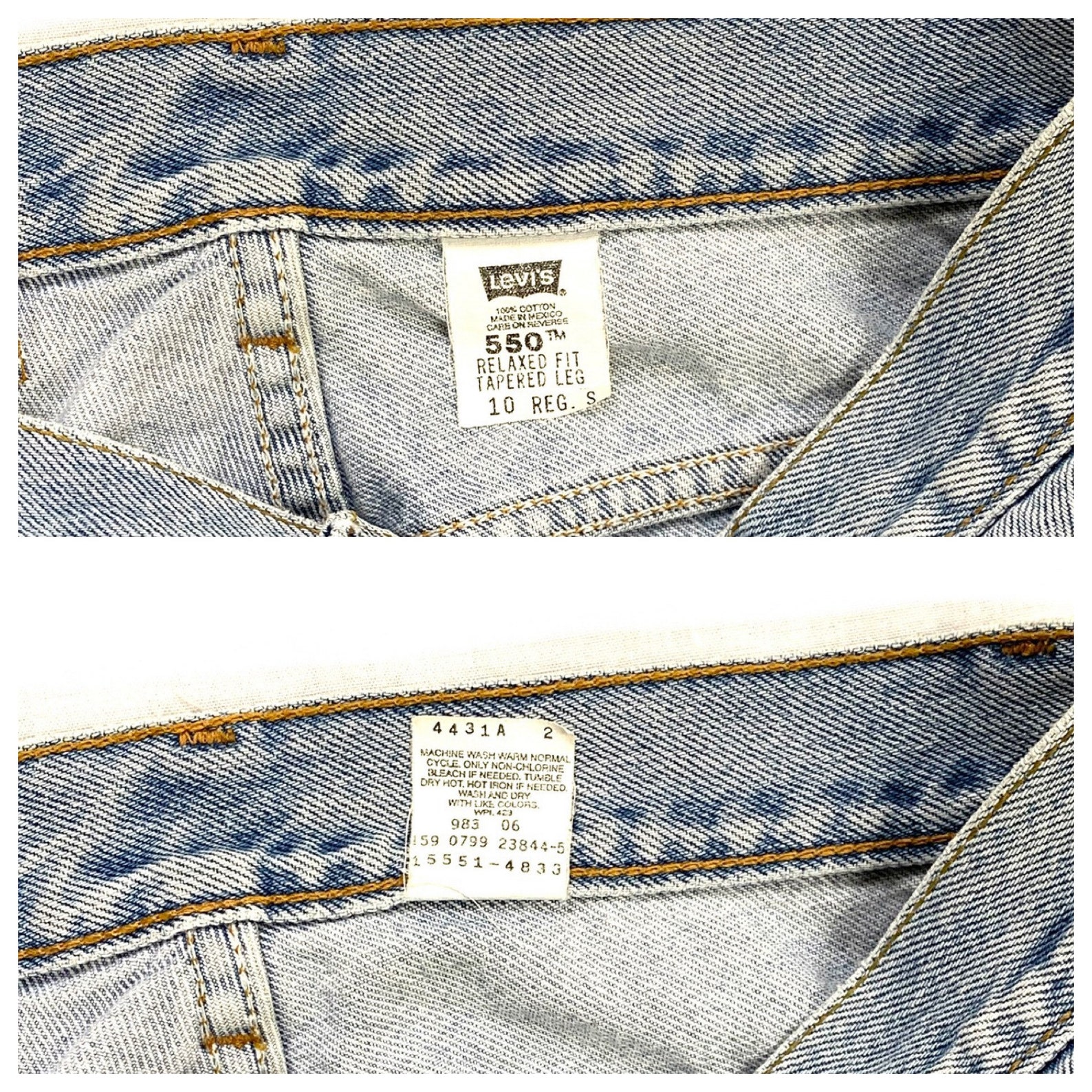 levis relaxed tapered