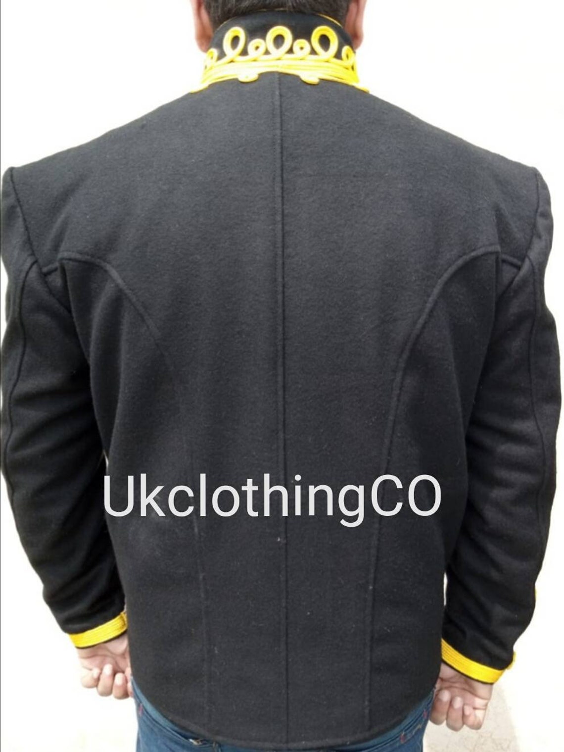British Army Officer Tunic Braid Jacketbritish War - Etsy
