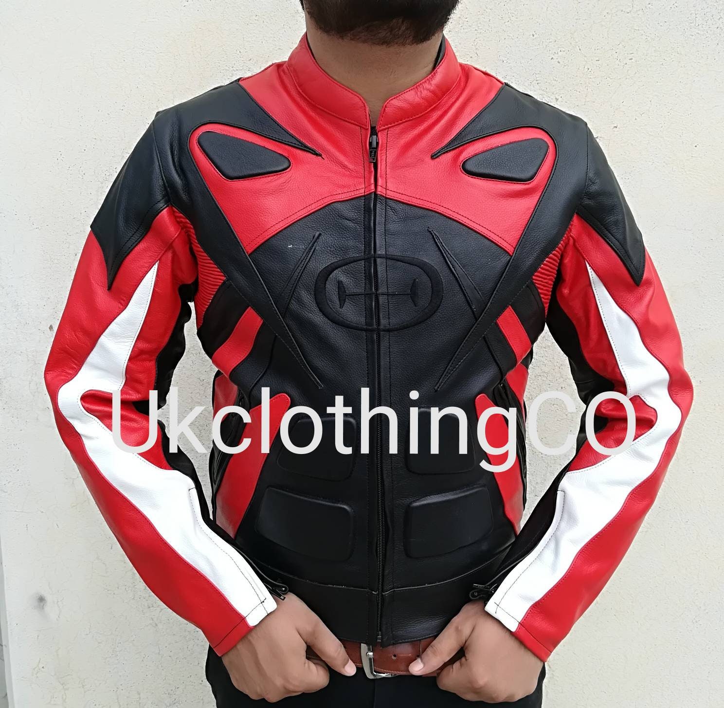 Ducati Corse Black/red Motorbike Jacket Cowhide Leather All - Etsy
