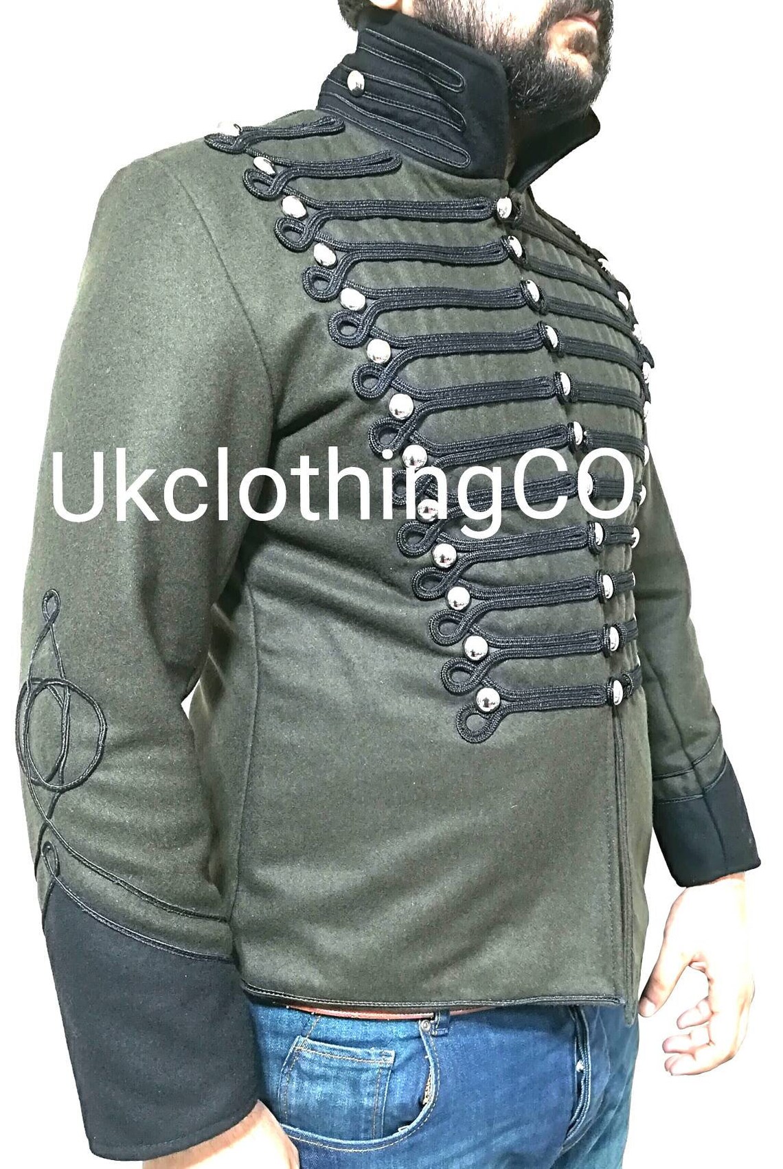 Military Uniform Hussar Jacketnapoleonic Uniformsnapoleonic Etsy