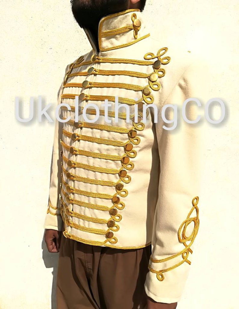 Hussars Pelise Plain British war jacket British war jackets online civil war jacket