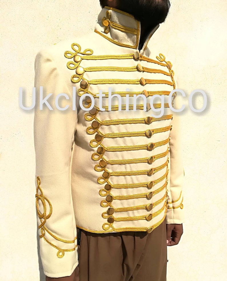 Hussars Pelise Plain British war jacket British war jackets online civil war jacket