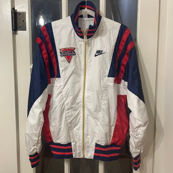 1992 USA Track and Field Nike Windbreaker MEDIUM - image 2