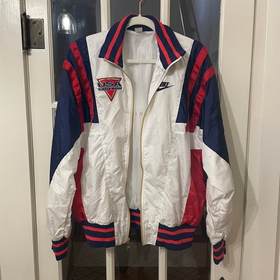 1992 USA Track and Field Nike Windbreaker MEDIUM - image 1