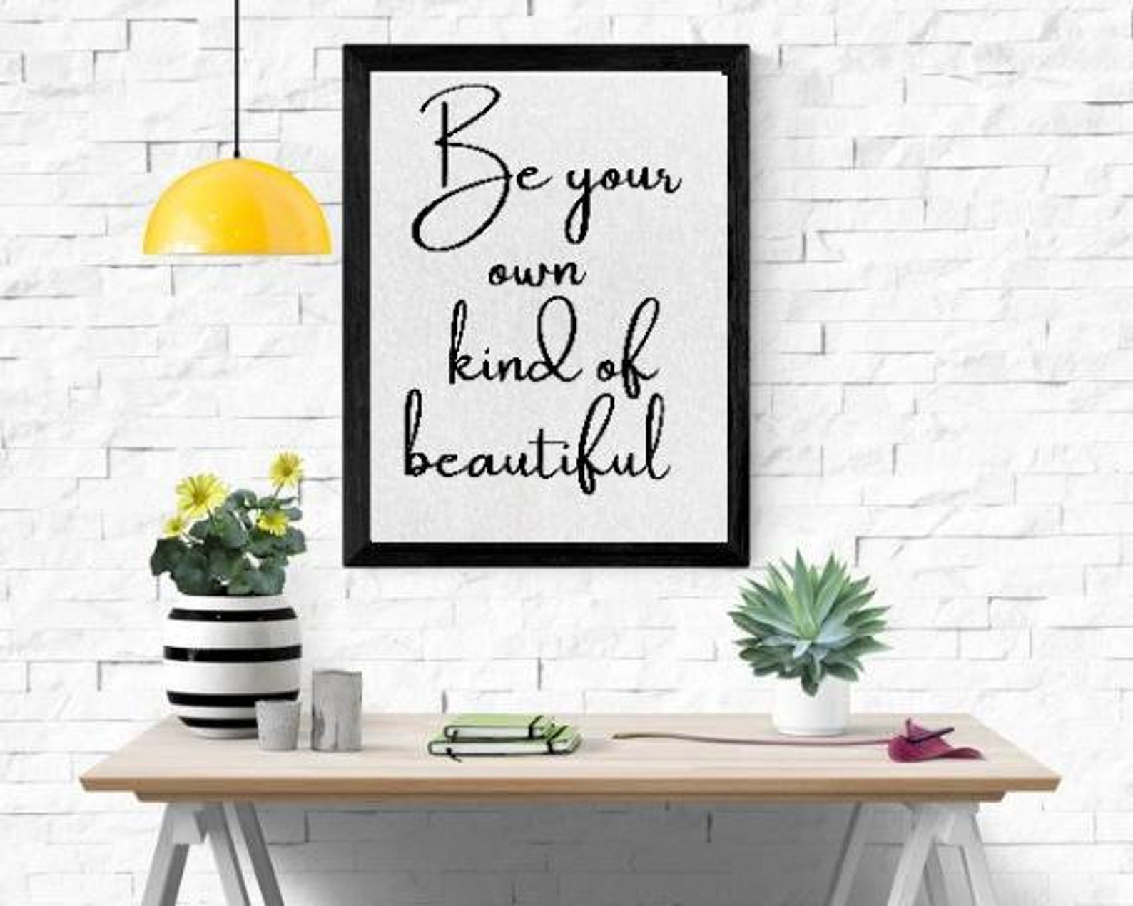 Wall Art Printable Wall Art Motivational Quote Wallpaper | Etsy