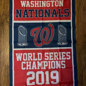 Washington Nationals World Series Poster Baseball 11x17 16x20 22x28 24x36 27x40