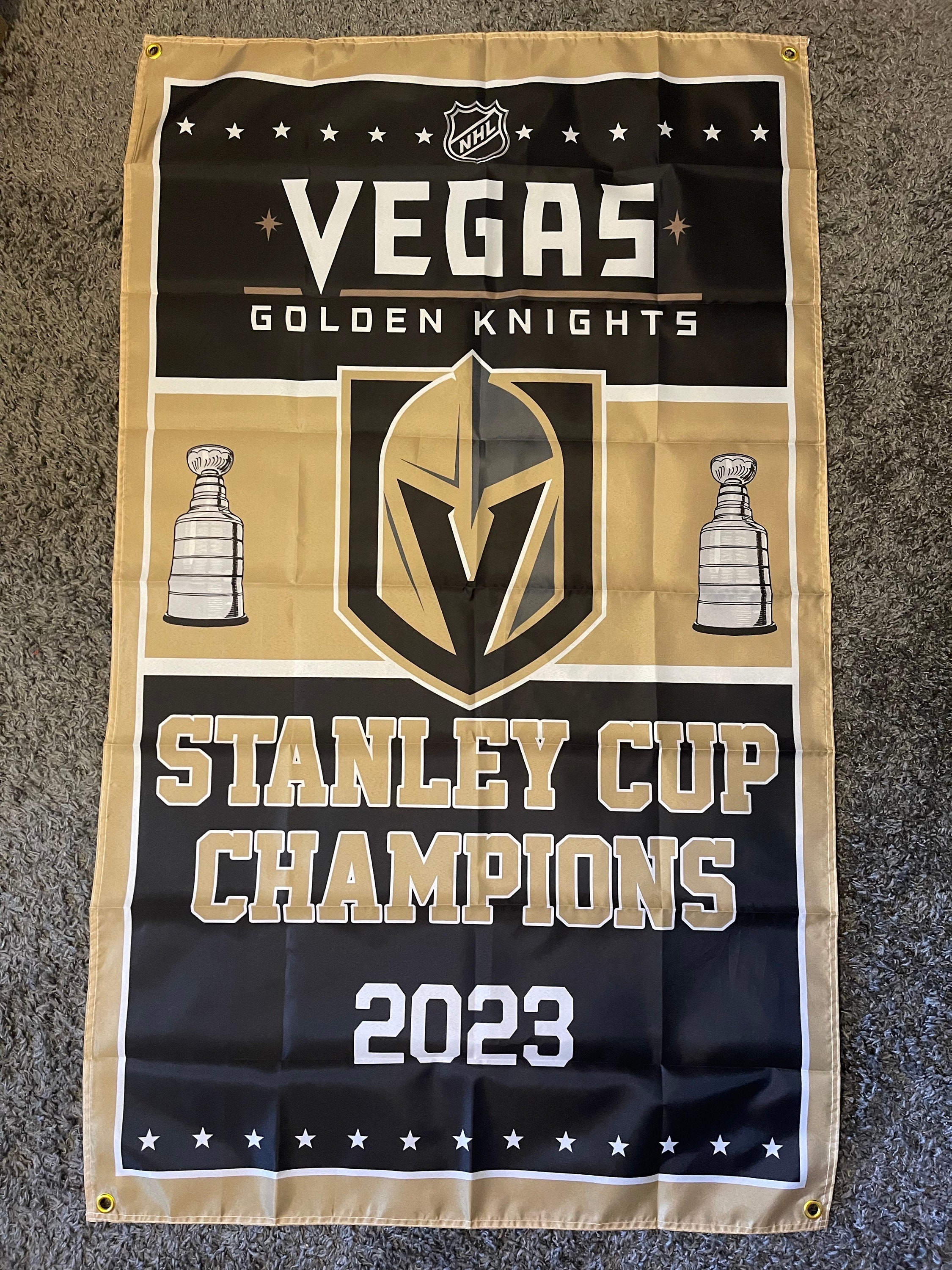 Las Vegas Golden Knights Flag Exquisite Gift - Personalized Gifts: Family,  Sports, Occasions, Trending