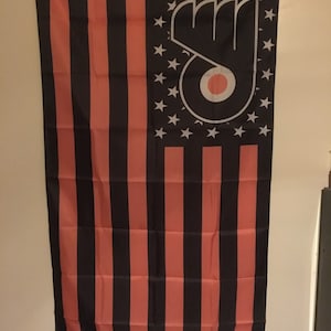 Philadelphia Flyers Stars & Stripes Flag
