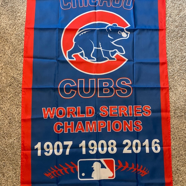 Chicago Cubs W Flag Etsy