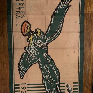 Philadelphia Eagles Retro B Vintage Throwback Wall Banner Flag