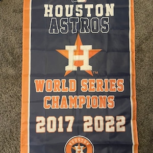 Vlag van het Houston Astros World Series-kampioenschap