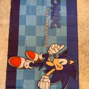 Sonic the Hedgehog Wall Hanging Banner Flag