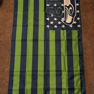 Seattle Seahawks 12th Man Banner Flag