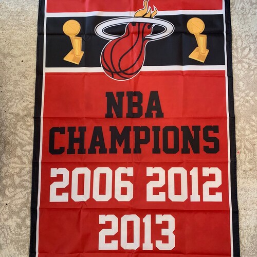 Los Angeles Lakers NBA Championship Banner Flag Etsy