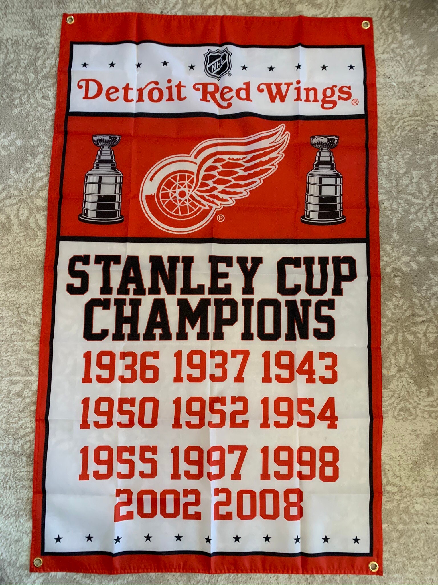 Detroit Red Wings 2008 Stanley Cup Champions!