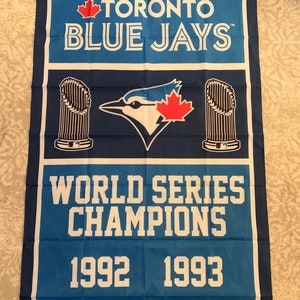 Toronto Blue Jays World Series Championship Flag