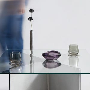 Bilston Bud Vase | Industrial Minimalist Modern |  Stainless Steel | Hand Made | Designed and Made in England