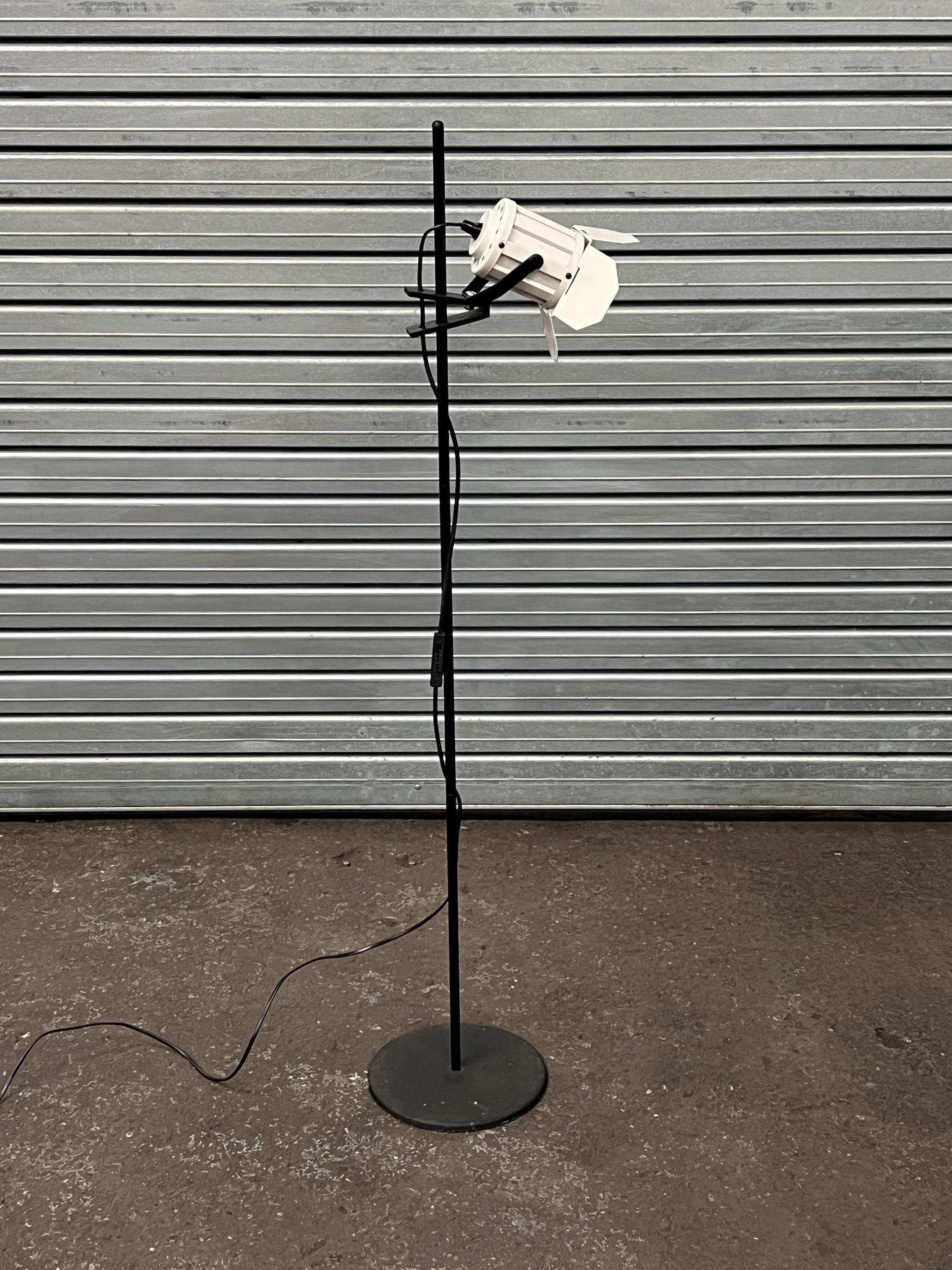 Vintage IKEA 'reflektor' Adjustable Spotlight Floor Lamp